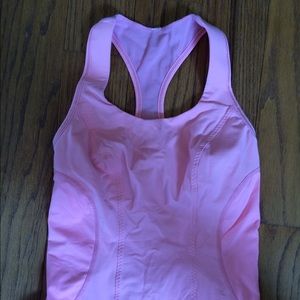 Lulu lemon Pink Racer Tank
