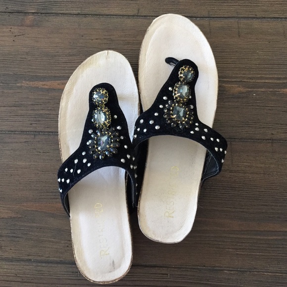 Bejeweled Sandals
