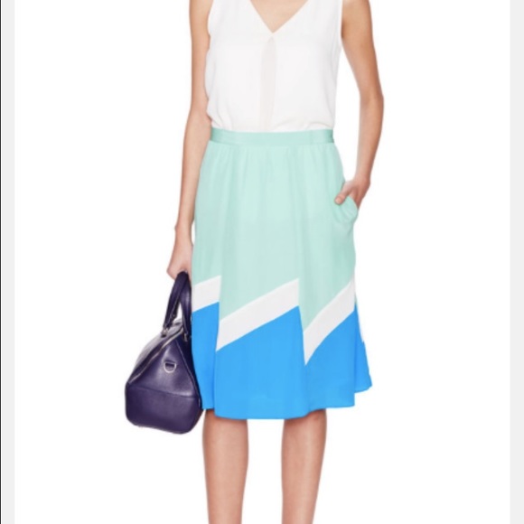 Yumi Kim A-line Silk Skirt