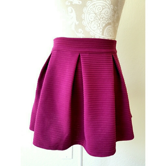 Aeropostale Dresses & Skirts - SALE!🍂PLL | Exposed Zipper Fuchsia Skirt