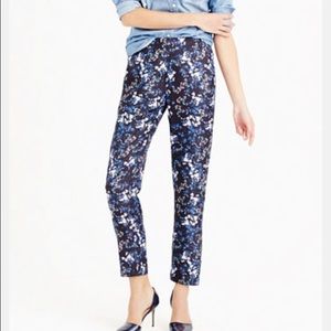 Jcrew silk trouser in nightfall