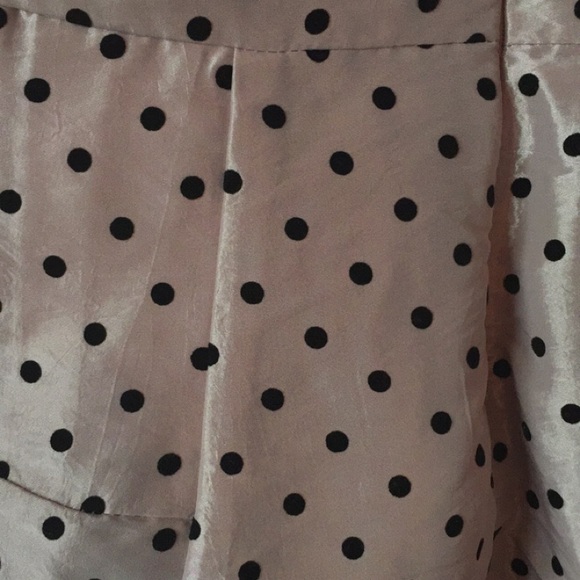 ASOS Peplum Top: Soft Shine Flesh Colour - Picture 3 of 4