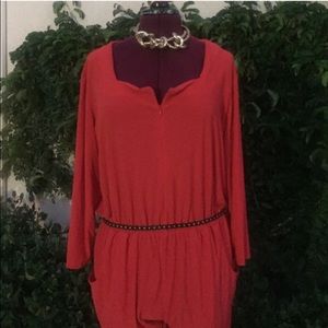CSC Pants - Fab red plus size jumpsuit CSC Pants - Fab red plus size jumpsuit