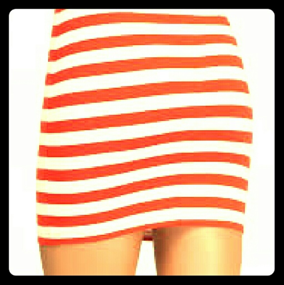 SALEEEEE PRICE LOWERED Sexy striped mini skirt