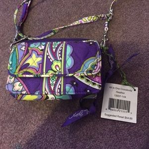 NWT Vera Bradley cross body bag