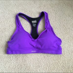 Purple Sports Bra