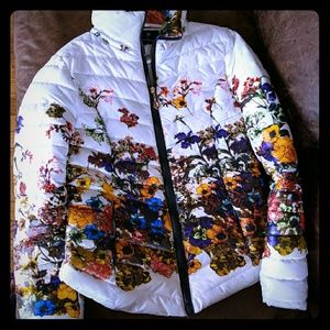 Jacket floral winter