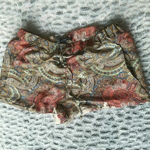 ZARA Basics ethnic summer short