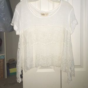 Stunning white lace shirt