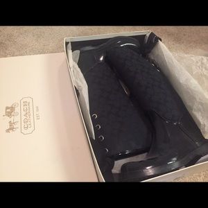 Rainboots coach size 38 tristee