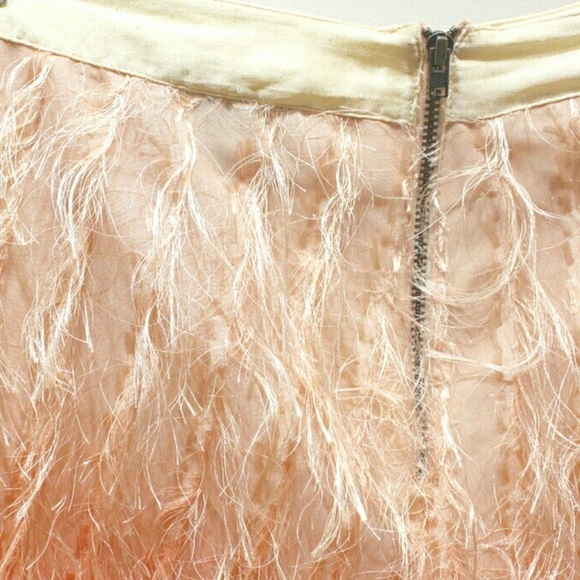 Topshop Ombre Feather Shorts - Picture 2 of 4
