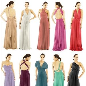 NWOT Convertible Maxi Dress