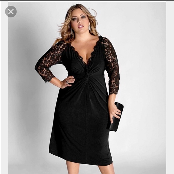 Igigi black and lace formal Dress