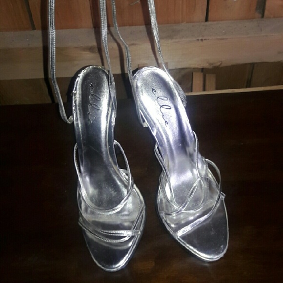 Silver strap heals  (elle)
