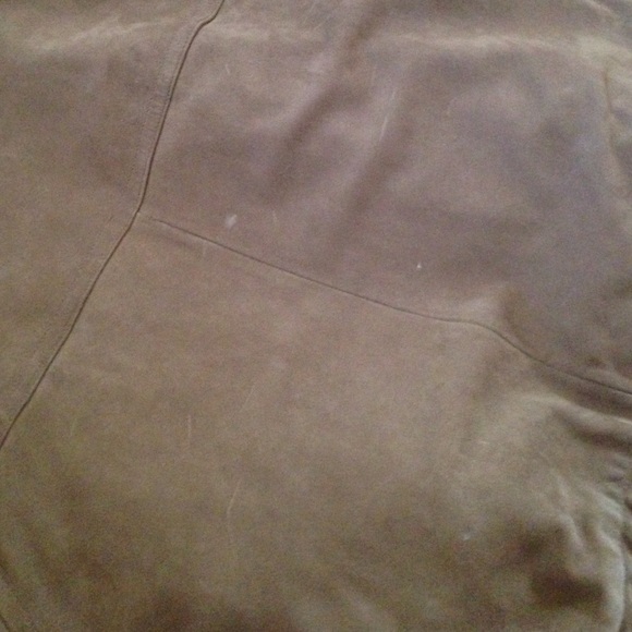 Lined leather outdoor jacket. - Picture 3 of 4