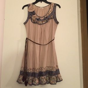 Blu Pepper Belted Dress