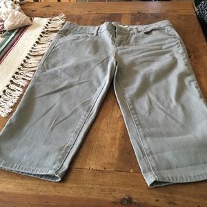 Bermuda shorts. Grey