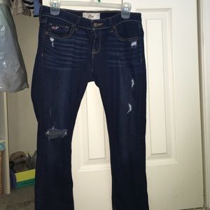 Ripped hollister jeans