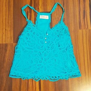 Abercrombie and Fitch Lace Tank Top