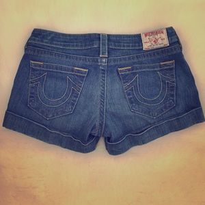 True religion shorts
