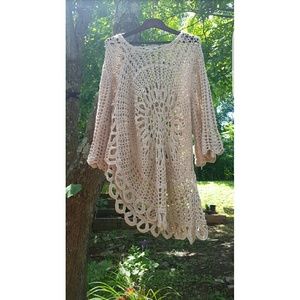 Crocheted Bohemian Dress