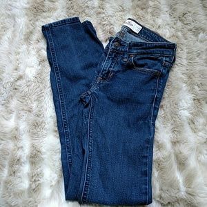 Hollister dark wash skinny jeans