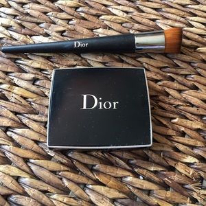 Dior blush and brush