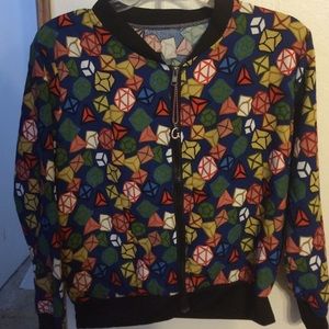 Colorful printed jacket