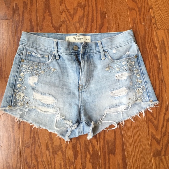 Abercrombie and Fitch high waisted shorts