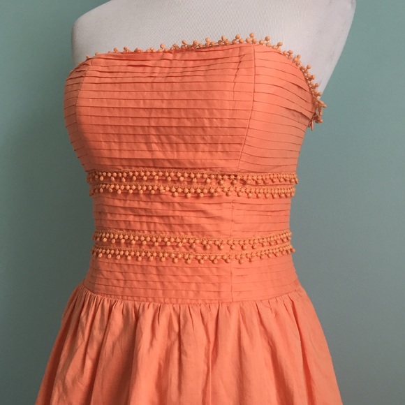 Lucy & Co Dresses & Skirts - Orange Drop-Waist Dress