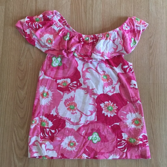 Lily Pulitzer one shoulder top