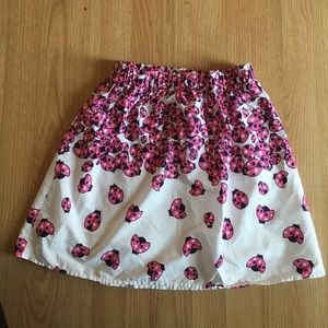 Lilly Pulitzer ladybug print skirt