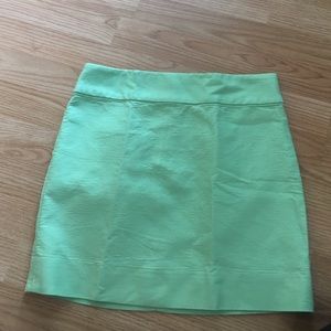 J.Crew seafoam green mini skirt