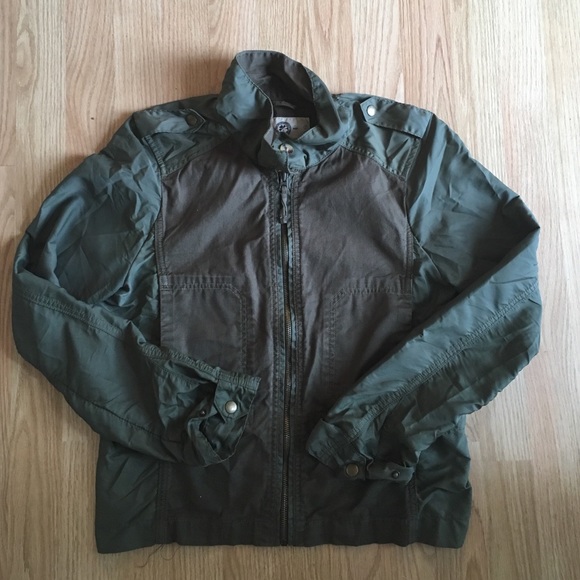 Lucky Brand green army jacket