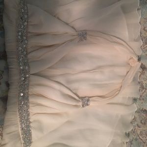 Embellished halter top