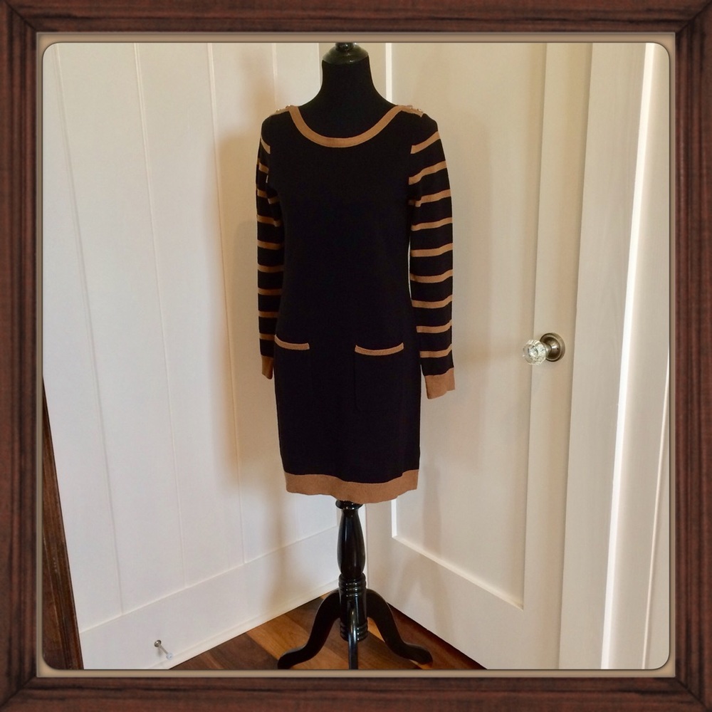 SOLD! NY Collection Sweater dress - Picture 1 of 5