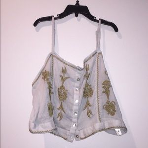 Free people crop tank