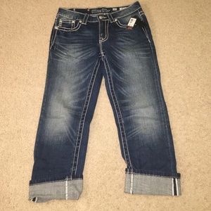 Brand new MISS ME BF Capri Jeans