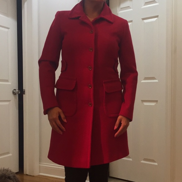 Red Peacoat