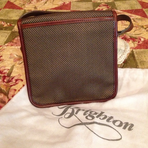 Brighton Crossbody Leather/Canvas bag - Picture 2 of 4