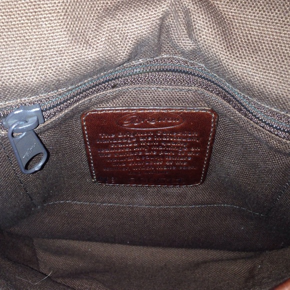 Brighton Crossbody Leather/Canvas bag - Picture 3 of 4