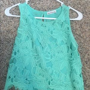 Lace tank top!