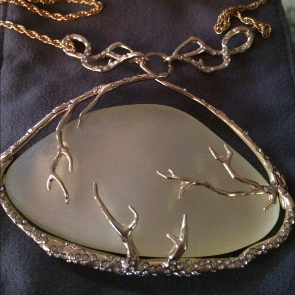 Alexis bittar gold necklace
