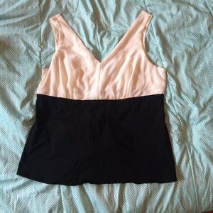 Black and white top