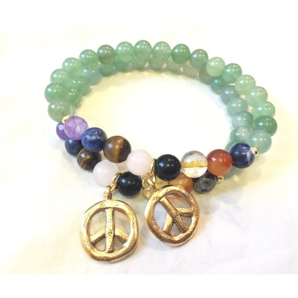 Chakra Bracelet~Gemstones - Picture 1 of 2