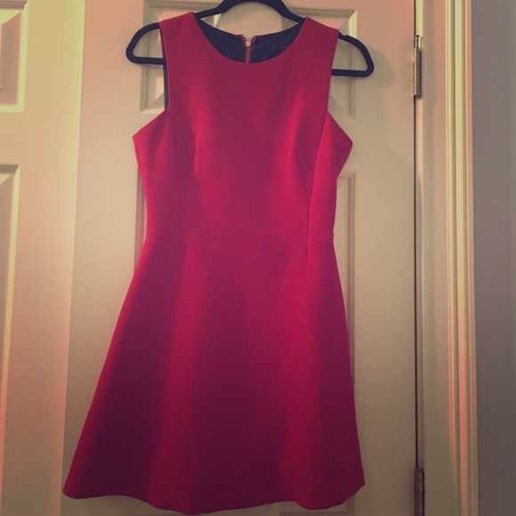 Zara Red sleeveless dress