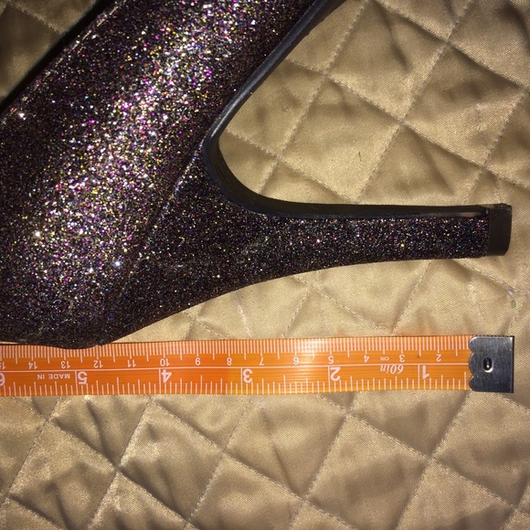 Purple sparkle Madden Girl heels - Picture 3 of 4