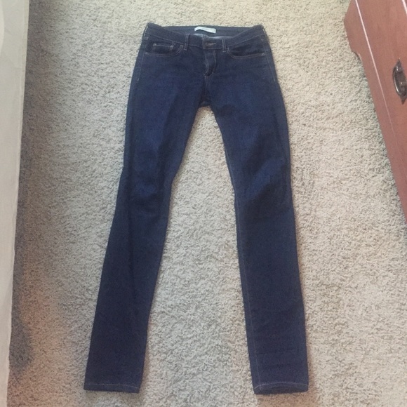 Abercrombie Skinny blue jeans