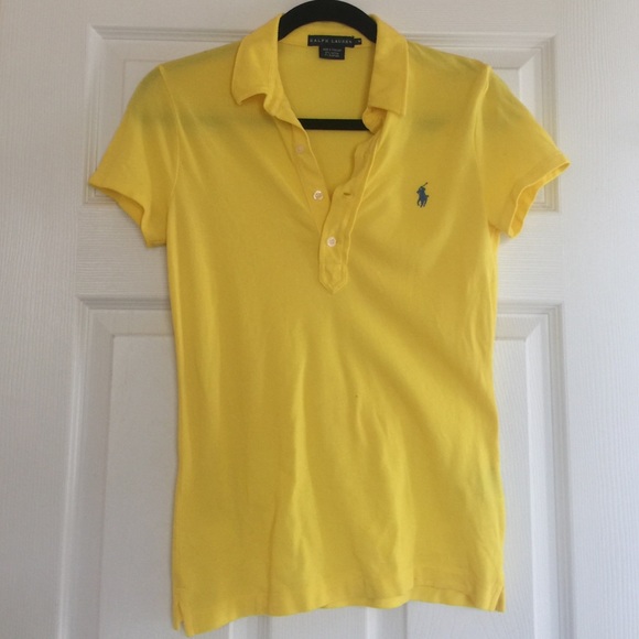 Ralph Lauren Polo Yellow Medium worn once