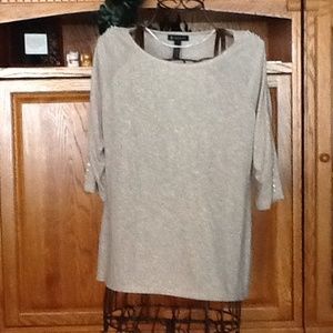 Dressy long sleeve top
